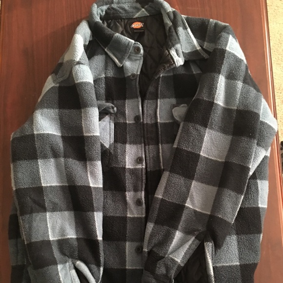 Dickies Other - Plaid blue dickies coat